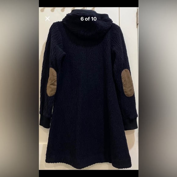 Women’s medium wool jacket Bergan’s of Norway wool coat - dark blue - Picture 7 of 16